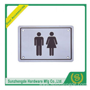 BTB SSP-013SS Adhesive Safety Man Hotel Toilet Door Signs